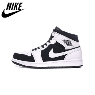 nike1265 air jordan negro y blanco panda alta parte superior de los hombres zapatos de baloncesto zapatos aj hombres zapatos de las mujeres zapatos de moda zapatillas de deporte