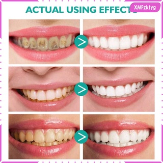 dientes blanqueamiento bicarbonato de sodio espuma pasta de dientes limpieza de encías eliminación de manchas 60ml. (8)