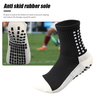 babykids interesante antideslizante media tubo de fútbol calcetines de algodón elástico unisex medias deportivas