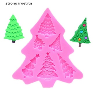 Molde De silicona Para pastel/Fondant/dulces/árbol De navidad