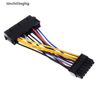 [tinchilinghg] cable adaptador de fuente de alimentación atx de 24 pines 24p a 14pin para lenovo ibm dell h81 [hot]