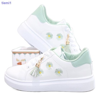 Zapatos blancos blancos De suela suave transpirables De media edad Para niños/estudiantes