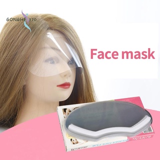 100pcs transparente plástico hairspray escudo máscara de ojos protector de cara salón corte de pelo protección de la cara escudo máscara