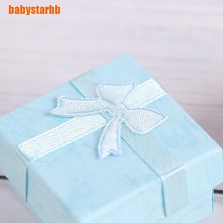 [babystarhb] 10 unids/set organizador de joyas caja de regalo collar pendientes anillo caja de embalaje de papel (2)