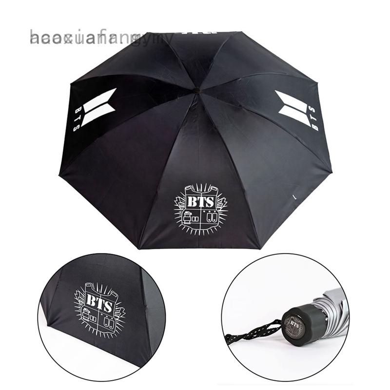 haoxuanr kpop bts love yourself - paraguas plegable anti-uv parasol