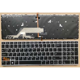 ☬Nuevo teclado original HP HP ProBook 450 G5 455 G5 470 G5 retroiluminación del teclado
