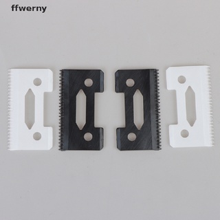 [Ffwerny] 2Pc 2Hole Stagger-Tooth Ceramic Movable Blade Cordless Clipper Replaceable Blade hot