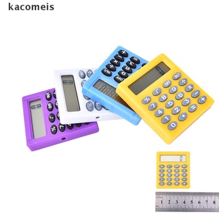 [kmsa] mini calculadora electrónica para estudiantes de color caramelo/suministros de oficina/fyq