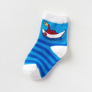 la 5 pares calcetines de bebé cálidos y cómodos/calcetines coloridos de dibujos animados para niños/niñas/calcetines de algodón (3)