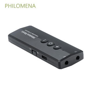 PHILOMENA adaptadores de receptor Jack de 3.5 mm 3 en 1 adaptadores Bluetooth adaptadores para hogar TV auriculares PC coche Dongle AUX Bluetooth 5.0 estéreo Audio transmisor/Multicolor