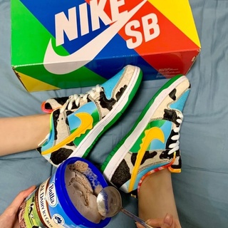 In Stock Ben & Jerry's X Nike SB Dunk Low Pro QS "chunky Dunky"ice Cream