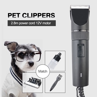 Maquinilla de afeitar eléctrica de bajo ruido para mascotas/perro/gato/cortadora/cortadora/cortadora de pelo atozshopeemall