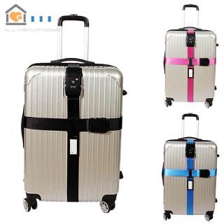 Abh cinturón de viaje ajustable maleta correas de seguridad embalaje correa de equipaje