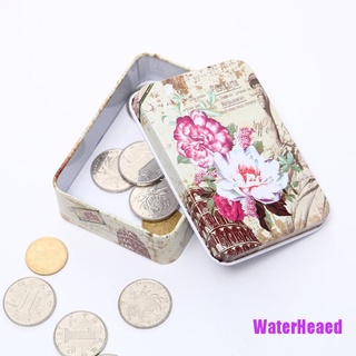 (WaterHeaed) Cartoon Tin Sealed Jar Packing Box Jewelry Candy Storage Cans Coin Gift Box (6)