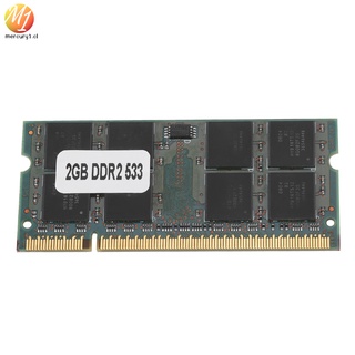 2G 533MHZ Notebook RAM Stable Performance Computer Memory 1.8V 200Pin Portable Memory Module for DDR2 PC2-4200 Notebook Computer Compatible for Intel for AMD Motherboards