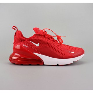 nike air max 270 flyknit zapatos para correr para mujeres hombres rojo inspirado nike zapatos para correr