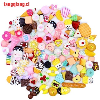 [fangqiang]Mini juguete de comida/pastel/galleta/Donuts miniatura