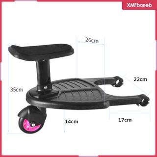 pedal auxiliar de cochecito, monopatín para cochecitos de hasta 25 kg/55 libras (1)