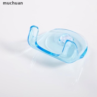 [muchuan] Plastic Shaver Hanging Rack Clear Storage Shelf Bathroom Product Razor Holder .