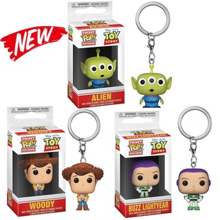 < Disponible > 1Pcs Funko POP Toy Story 4 Anime Llavero PVC Forky Woody Buzz Lightyear Minifigures Colecciones Regalo