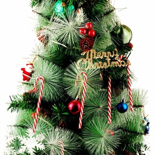 [disponible en inventario] adornos de caña de caramelo, adornos de árbol de navidad, plástico #topfashionlife (7)