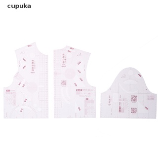 cupuka 1:3 mujeres diseño de tela regla de redacción plantilla de ropa prototipo regla cl