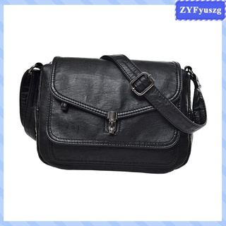 Retro PU Single Strap Shoulder Bag Casual Travel Crossbody Bags Sling Bag