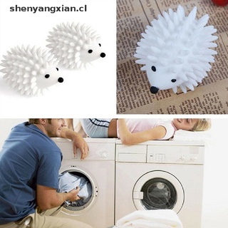 (nuevo) 2pcs durable bola de lavandería erizo secador bola reutilizable secador antiestático bola shenyangxian.cl