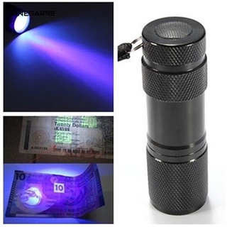 [VG] Mini 9 LED Ultra violeta UV portátil linterna antorcha lámpara