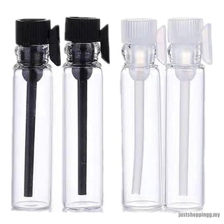 [JUST] 10 unids/lote 1 ml 2 ml botella de vidrio Perfume botellas vacías frascos de vidrio pequeño botella de aceite