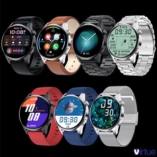 Nuevo Reloj Inteligente bluetooth Llamada Hombres full touch Deportes fitness Detección De Frecuencia Cardíaca Impermeable Banda De Acero Android iOS +