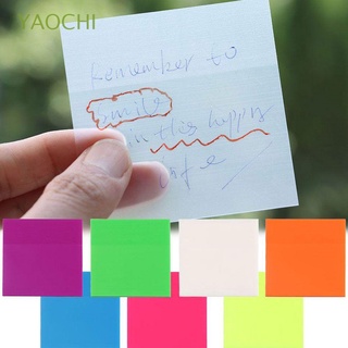 Yaochi bloc De Notas/adhesivo Para diario/álbum De recortes/oficina impermeable/Marcador De Notas/Notas adhesivas
