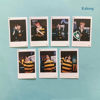 Kuhong 7 Unids/Set Kpop ENHYPEN BE:LIFE Postal Lomo Tarjetas Photocard Fans