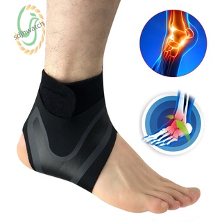 izquierda/derecha pies manga tobillo soporte calcetines de compresión anti esguince talón envoltura protectora