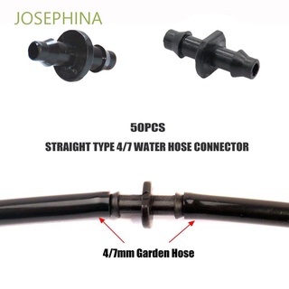 JOSEPHINA Straight Type Hose Connector Garden 4/7mm Irrigation 1/4 Inch Agricultural Lawn Drip System Water Pipe/Multicolor