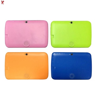 [Hot Sale]7 Inch Kids Tablet Android Dual Camera WiFi Education Game Gift for Boys Girls,(Orange UK Plug)