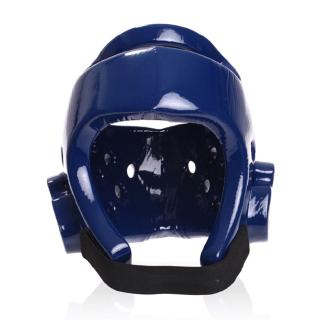 S_Hopee Taekwondo Head Gear Karate Sparring casco Protector-de goma de alta densidad azul (6)