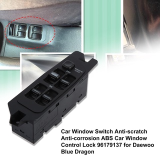 sideofth interruptor de ventana de coche antiarañazos anticorrosión abs coche ventana control de bloqueo 96179137 para daewoo dragón azul