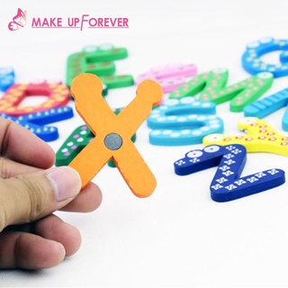 (Make_Up Forever aprendizaje De juguete Educativo Letras Magnéticas imán De refrigerador Alfabeto Educativo
