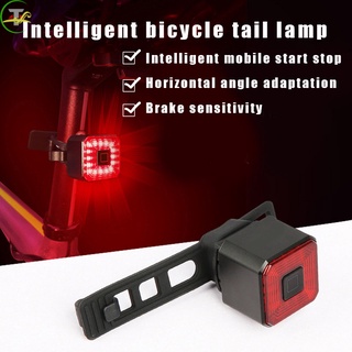 Tg luz de bicicleta de 6 modos USB recargable LED ciclismo bicicleta advertencia delantera trasera luces traseras para bicicleta