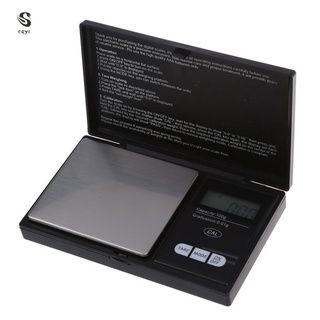 100g * 0.01g lcd digital portátil joyería gram báscula de pesaje negro listo stock