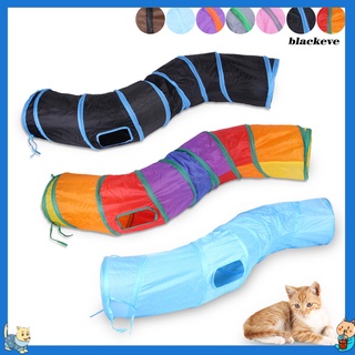 bl-s forma mascota gato túnel divertido gatito tubl plegable juguete de entrenamiento interactivo