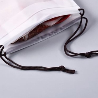 cordón bolsillo impermeable 10 unids/set bolsa de maquillaje bolsas de lavado bolsa accesorios 10pcs/bolsa
