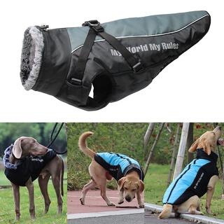 listedi Pet Jacket Reflective Windproof Soft Texture Waterproof Pet Dogs Coat Costume for Autumn