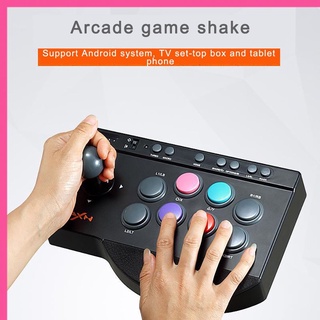 MOORE_CL Arcade joystick Computadora En Casa Única Y Doble Lucha Consola De Juegos Compatible Con Switch PC XBOX PS
