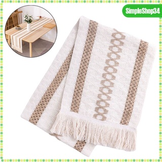 Simpleshop34 Macrame De arpillera/decoración De Borlas De algodón/lindo hueco Para escritorio (4)