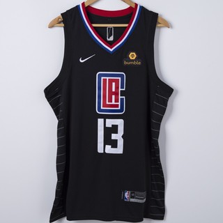 Camiseta De Boutique [9 Estilos] Camiseta De La NBA Los Angeles Clippers No. 13 George 2020 Temporada Camiseta De Baloncesto Negra