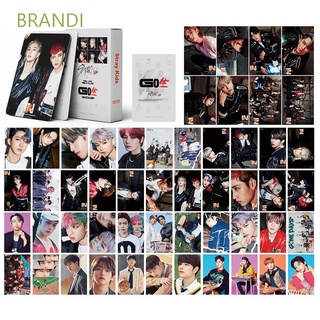 BRANDI 54pcs LOMO tarjeta nuevo álbum GO LIVE Photocard Stray Kids2021 Stray Kids KPOP Fans colección tarjetas de fotos