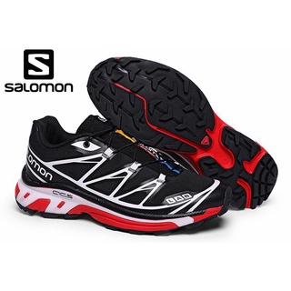 [disponible en inventario] salomon/speedcross al aire libre profesional senderismo deporte zapatos casual retro xt6 negro rojo blanco 40-47zapatos deportivos para hombres y mujeres