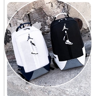 ¡caliente!nuevo coreano jordan moda mochila mochila mochila pareja mochila